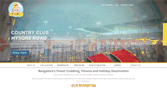 Desktop Screenshot of countryclubbangalore.com