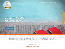 Tablet Screenshot of countryclubbangalore.com